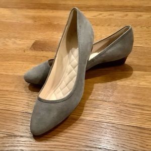 Cole Haan Air Tali Suede Wedges